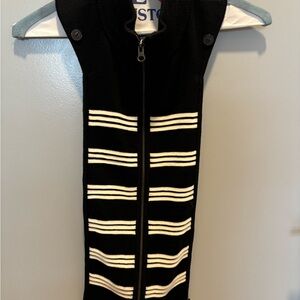 Veronica Beard striped dickey